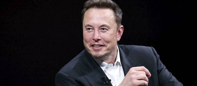 Elon Musk etait au salon VivaTech a Paris vendredi 16 juin. 